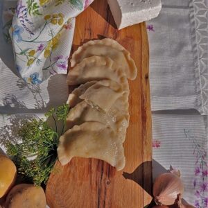 Pierogi ruskie z mąki orkiszowej bio